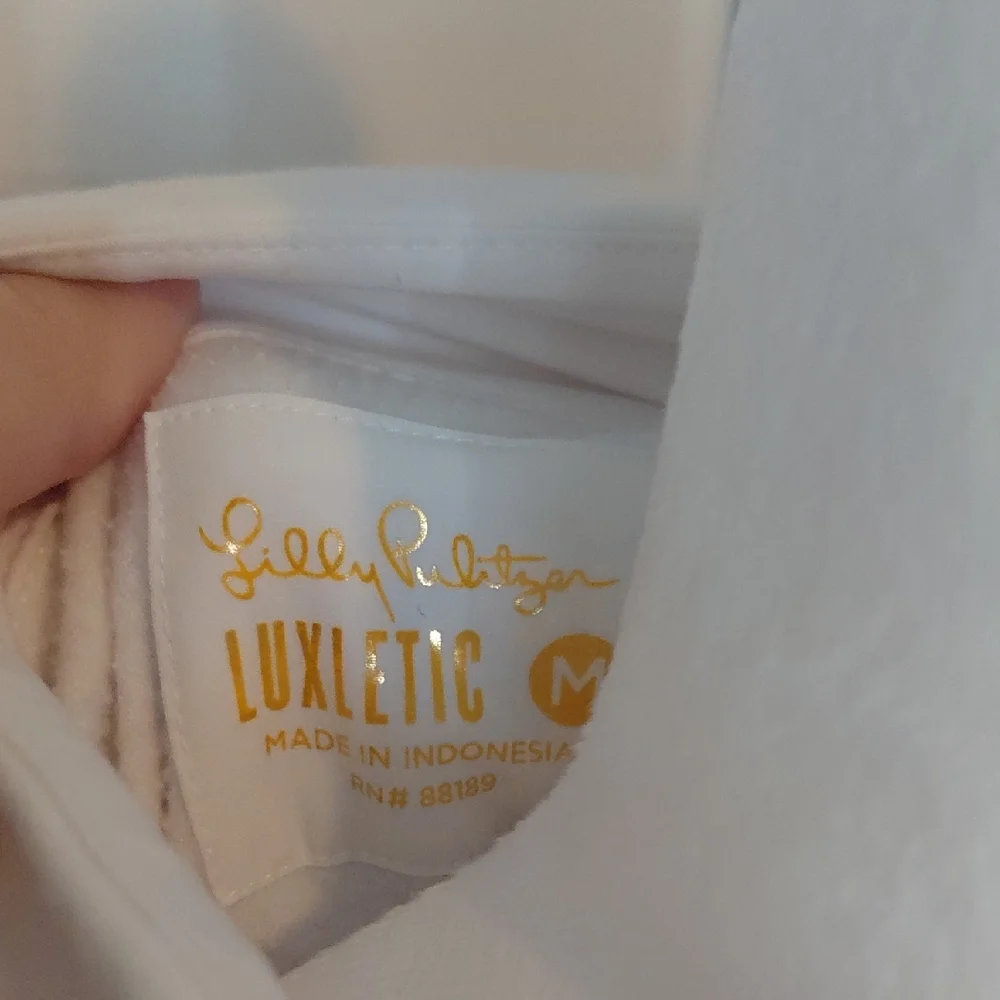 Rare Lilly Pulitzer Golf Zip Up Jacket. - Picture 2 of 6